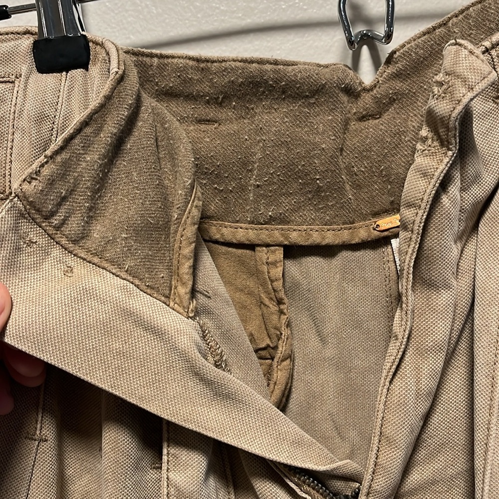 FREE PEOPLE Dwell on Dreams Pleated High-Waisted Trouser Wide-Leg Pants, Size 2 - Picture 7 of 10